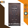 High quality steel frame custom safety door design with grill
